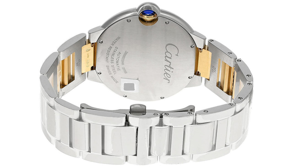 CARTIER Ballon Bleu 42MM Roman 18K Yellow Gold Men's Watch W2BB0022 - Alternate View