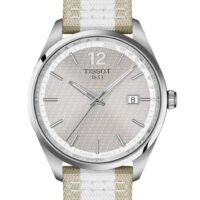 TISSOT PR 100 Cycling Quartz 40MM Gray Dial Textile Strap Men's Watch T150.410.17.037.00