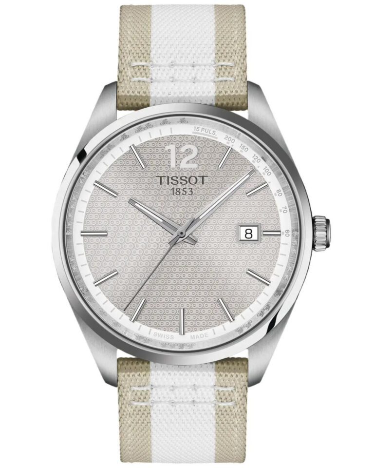 TISSOT PR 100 Cycling Quartz 40MM Gray Dial Textile Strap Men's Watch T150.410.17.037.00