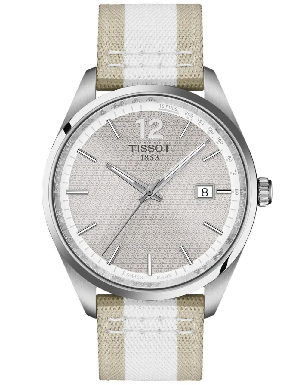 TISSOT PR 100 Cycling Quartz 40MM Gray Dial Textile Strap Men's Watch T150.410.17.037.00