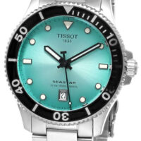 TISSOT Seastar 1000 Quartz SS 40MM Turquoise Dial Men's Watch T120.410.11.091.00